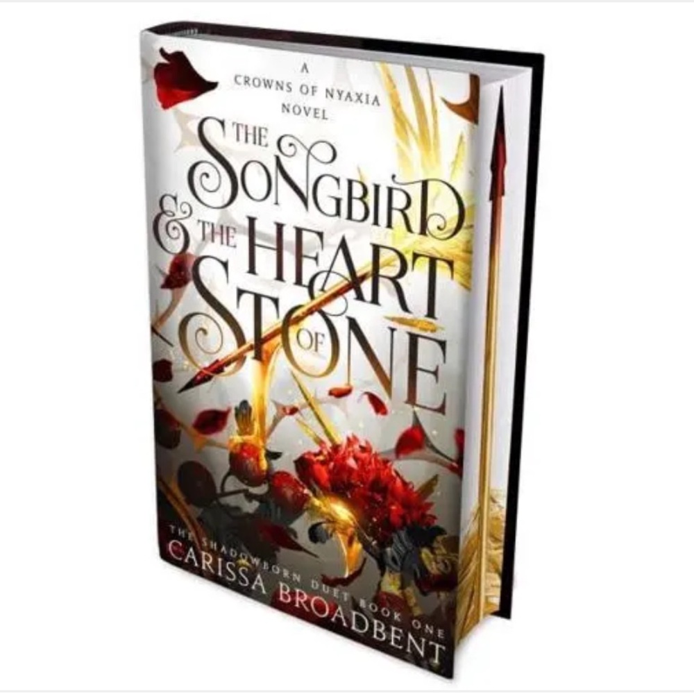 Sprayed Edges Songbird & The Heart of Stone by Carissa Broadbent